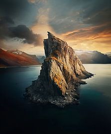 Sunrise on the fjord