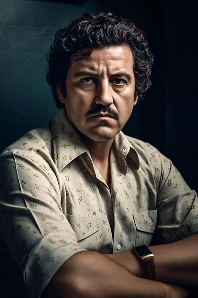 Pablo Escobar Gedanken eines großen Geistes von Art & Soul Creations