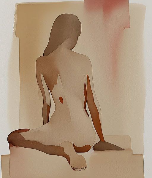 Abstract Nude by Eye catching paintings
