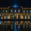 Zwolle railway station by night by Dennis Donders