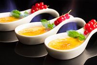 Trio van crème brûlée