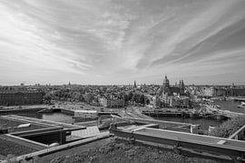 Skyline von Amsterdam von Peter Bartelings