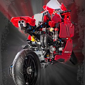 Lego Ducati Panigale V4R by Rob Boon