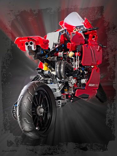 Lego Ducati Panigale V4R van Rob Boon
