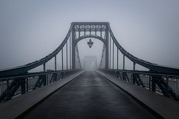 Kaiser Wilhelm Brug in de mist van Hanse& Küsten Fotografie