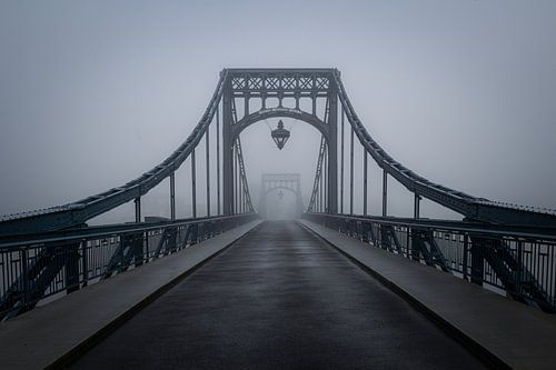 Kaiser Wilhelm Brug in de mist