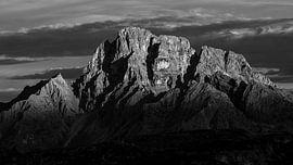 First light on Dolomites