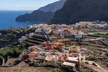 Bergdorp op La Gomera, Canarische eilanden van Annemieke van Put