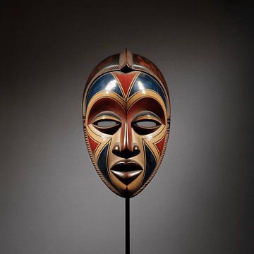 Afrikanische Maske Nr. 7 von hakadesign