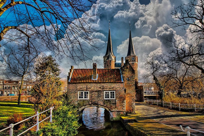 Clouds, Delft, The Netherlands von Maarten Kost