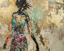 Porträt minimalistische Malerei 35.4950 von Blickfänger Gemälde