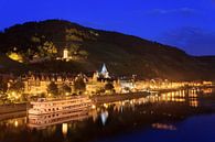 Zell an der Mosel blauwe uur par Dennis van de Water Aperçu