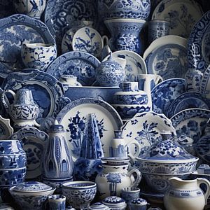 Porcelaine bleue de Delft