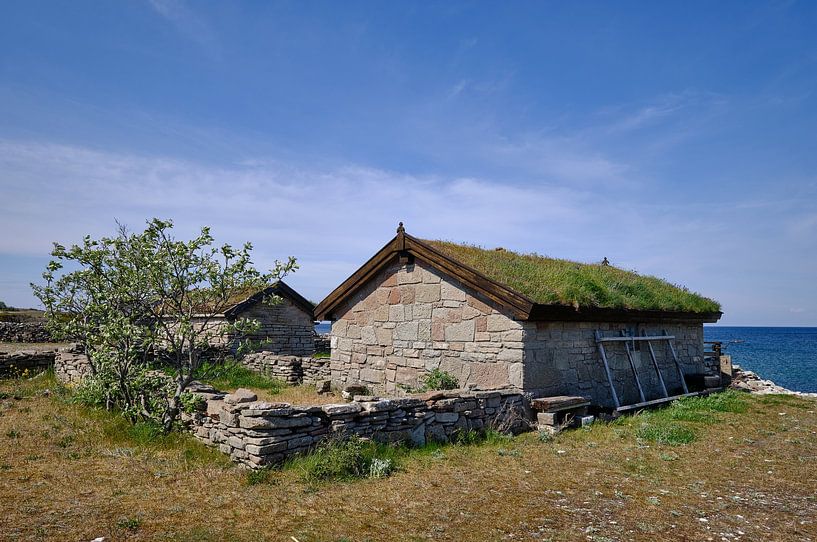 fisherman's house on öland by Geertjan Plooijer