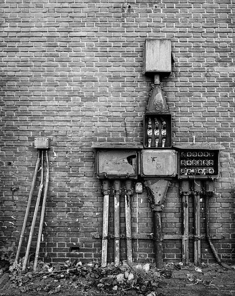 Old fuse box by shoott photography