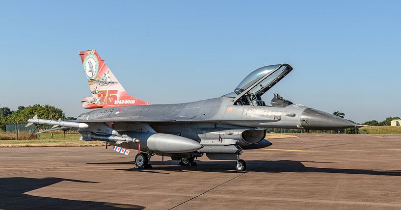 Royal Air Force F-16 Fighting Falcon. by Jaap van den Berg