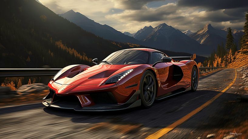 supercar by Gelissen Artworks