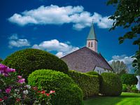 Summer idyll around the village church