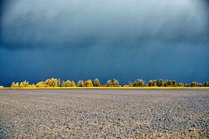 Ligne d'horizon impressionnante Hamdijk, Klein-Ulsda sur Jan Sportel Photography