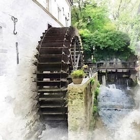 The Lion Mill, Maastricht. by Danny de Klerk