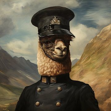 Animal portrait Humour" | "Guarded Mountains by Wonderful Art