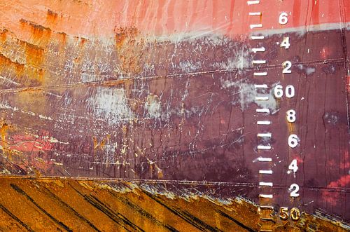 Coque en rouge et marron sur Frans Blok - des photos, de l'art et des autres décorations murales