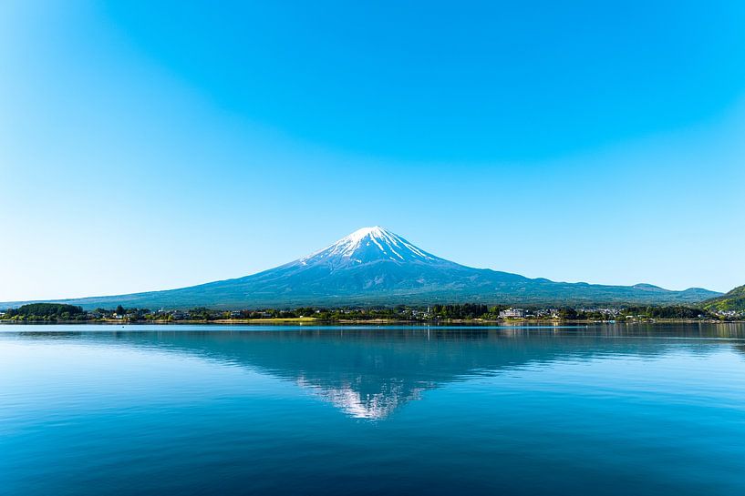 Mont Fuji depuis le lac Kawaguchiko par Kingkev fotografie