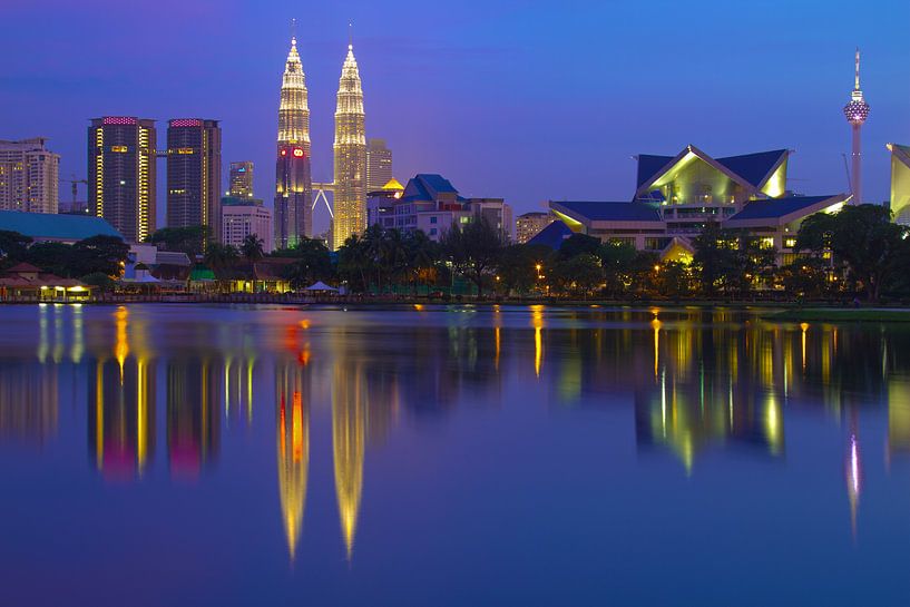 Kuala Lumpur Skyline par Jan van Dasler