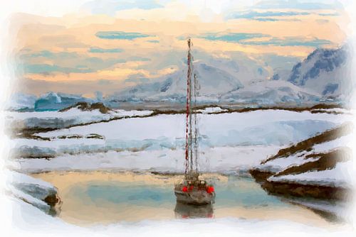 Sailboat Antarctica