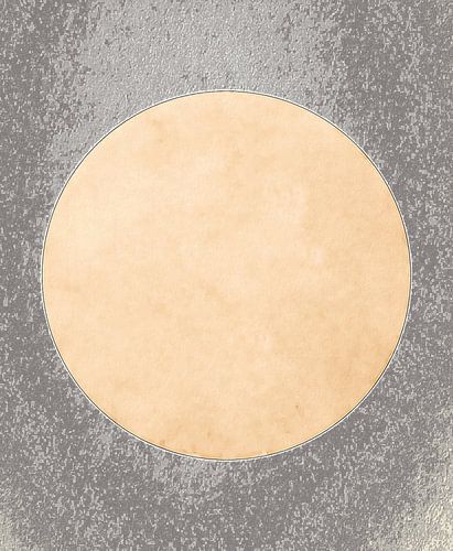 Moon in Soft Light in Natural Colors by Mad Dog Art