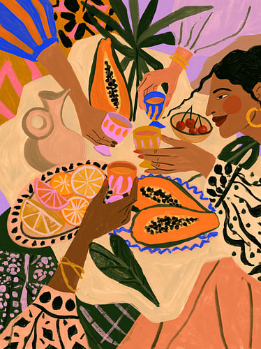 La Mesa Compartida – Together at the laid table