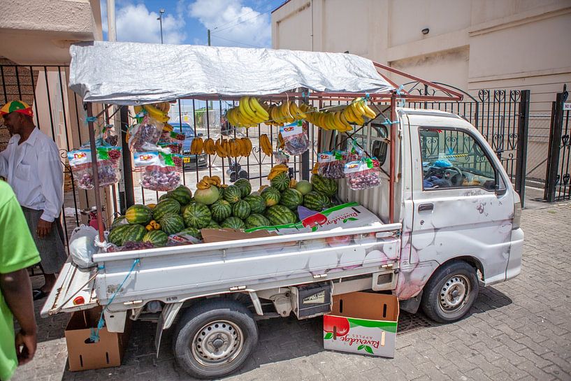 Street vending in St. George's by t.ART