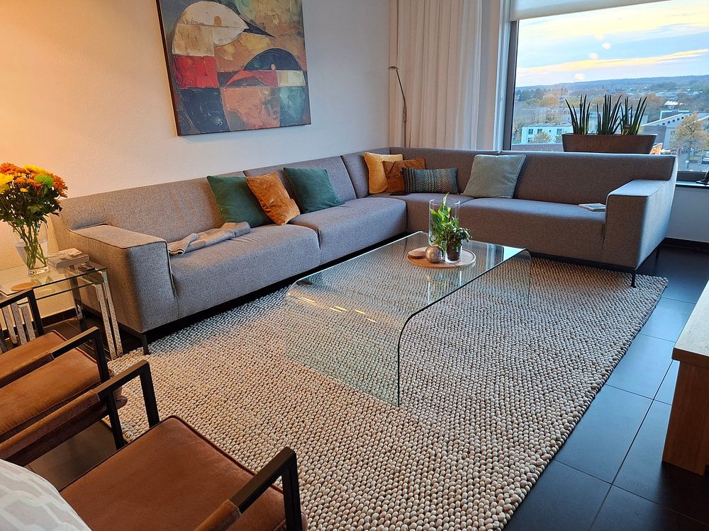 Moderne Vogel Werk | Portret  van Abstract Schilderij 