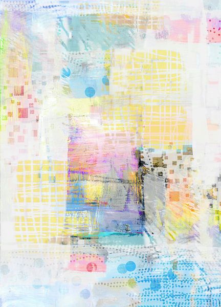 Abstract accents 3 Poppy by Claudia Gründler