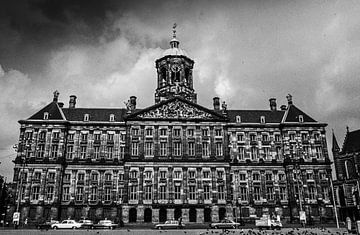 Palace on Dam 60s black and white by PIX URBAN PHOTOGRAPHY