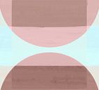 Abstracte Bauhaus-vormen (gezien bij vtwonen) van FRESH Fine Art thumbnail