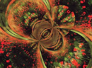 Mohnblumen Wirbel