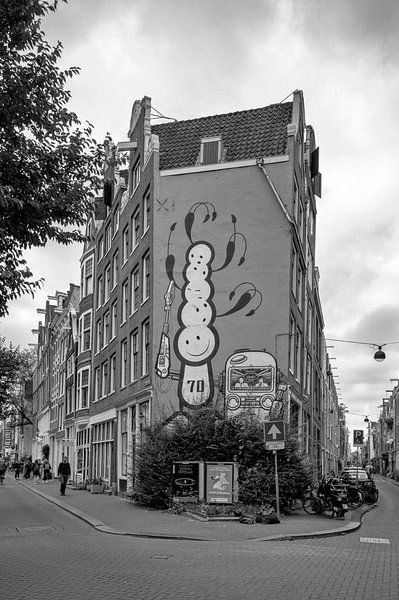 Prinsengracht und Tuinstraat Amsterdam von Peter Bartelings