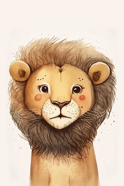 Lion nursery by Your unique art