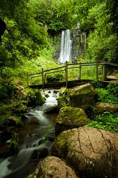 Anglard Waterfall - Puy de Dôme - France van Louis-Thibaud Chambon