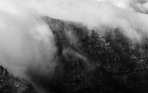 Fog over Table Mountain