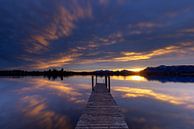 Zonsopgang in Uffing van Teresa Bauer thumbnail