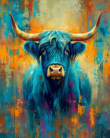 Schottischer Highlander Porträt von But First Framing