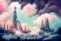 Buitenaardse fantasie, psychedelische dromen en vliegend tuig