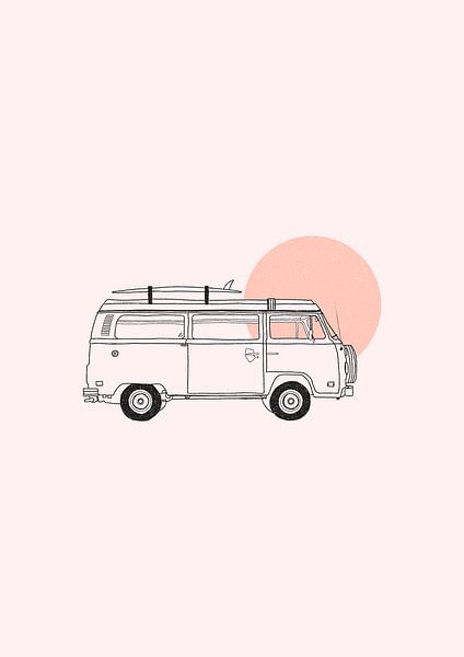 SURF VAN - Roadtrips en Avontuur van DutchDreamDesigns