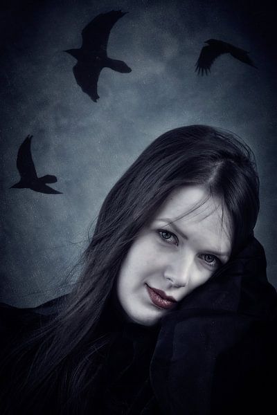raven bruid van Claudia Moeckel