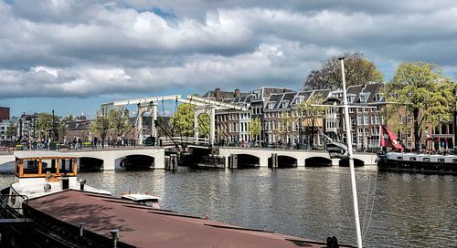 Panorama Magere brug Amsterdam
