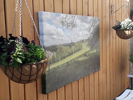 View of Vijlen in South Limburg during the Spring