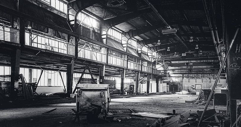 Usine sidérurgique abandonnée dans la région de la Ruhr - Thyssen Krupp Essen Industrie par Jakob Baranowski - Photography - Video - Photoshop