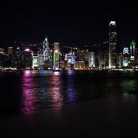 Hongkong by night van Jeffrey Kind